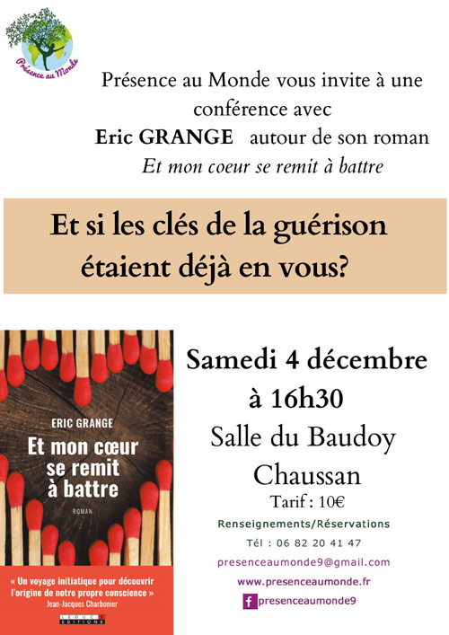 Conférence Eric Grange à Chaussan